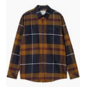 CARHARTT L/S GARNETT SHIRT 100% COTTON GARNETT CHECK DEEP H BROWN