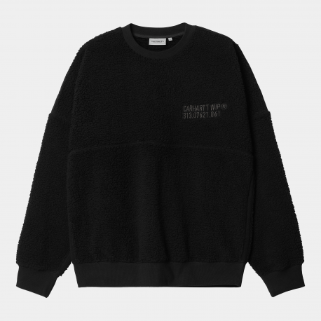 CARHARTT COORDINATE SWEAT 100% POLYESTER BLACK/GREY