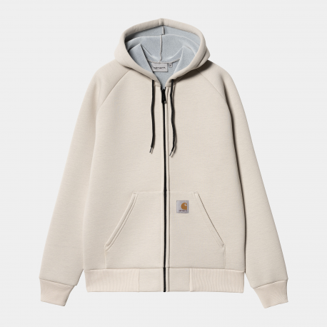 CARHARTT CAR LUX HOODED JACKET POLYESTER MOONBEAN