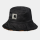 CARHARTT ORLA BUCKET HAT 100% POLYESTER CAMO LEO JAQUARD TAMARIND