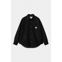 CARHARTT TORIN SHIRT JAC 80/15/5 WOOL / POLYESTER / OTHER BLACK