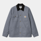 CARHARTT MICHIGAN COAT 100% COTTON DOVE GREY / BLACK RIGID