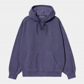 CARHARTT HOODED VISTA SWEAT 100% COTTON AURA GARMENT DYED