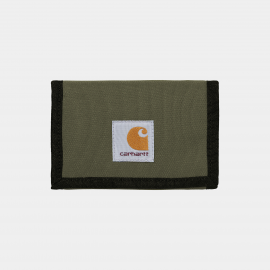 CARHARTT ALEC WALLET 100% RECYCLED POLYESTER OFFICE GREEN