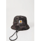 CARHARTTMYTON BUCKET HAT 100% RECYCLED POLYESTER CAMO DUCK GREY