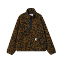 CARHARTT W'ELLIOT HIGH NECK LINER 100% POLYESTER CAMO LEO JAQUARD TAMARIND