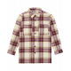 PICTURE DONIS SHIRT A PLAID BROWN