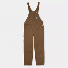 CARHARTT BIB OVERALL 100% COTTON HAMILTON BROWN RINSED