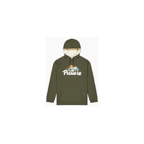 PICTURE JULKA PLSH HOODY TABACCO