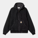 CARHARTT OG ACTIVE JACKET BLACK STONE WASHED