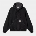 CARHARTT OG ACTIVE JACKET BLACK STONE WASHED