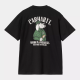 CARHARTT S/S INSPECTOR T  -SHIRT 100% ORGANIC COTTON BLACK 