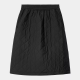 CARHARTT W' SELMA SKIRT 100% RECYCLED POLYESTER BLACK 