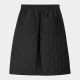 CARHARTT W' SELMA SKIRT 100% RECYCLED POLYESTER BLACK 