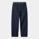 CARHARTT LANDON PANT 100 % COTTON BLUE RINSED NO LENGHT