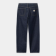 CARHARTT LANDON PANT 100 % COTTON BLUE RINSED NO LENGHT