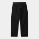 CARHARTT LANDON PANT 100% COTTON BLACK HEAVY STONE WASH NO LENGTH