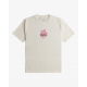 RVCA T-SHIRT POPPIES ANTHIQUE WHITE