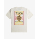 RVCA T-SHIRT POPPIES ANTHIQUE WHITE