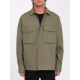 VOLCOM TT IGUCHI WORK SHIRT LS WINTERMOSS