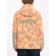 VOLCOM TT B IGUCHI ZIP FLEECE TIGERLILY