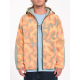 VOLCOM TT B IGUCHI ZIP FLEECE TIGERLILY