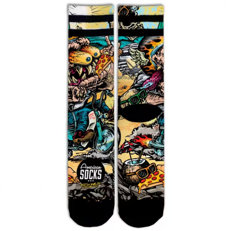 AMERICAN SOCKS BIKE MONSTER MID HIGH