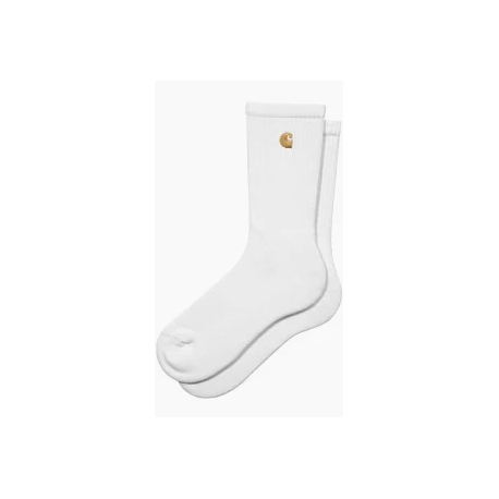 CARHARTT CHASE SOCKS COTTON POLYESTER WHITE/GOLD