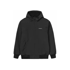 CARHARTT HOODED SAIL JACKET 100% NYLON AIR BLACK