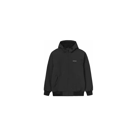 CARHARTT HOODED SAIL JACKET 100% NYLON AIR BLACK