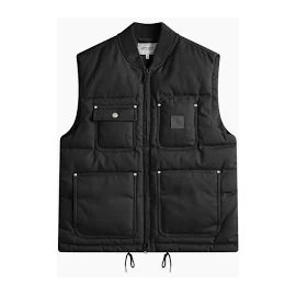 CARHARTT REYLEY VEST 100% COTTON BLACK