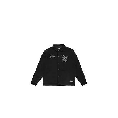 JACKER WANTON TWILL JACKET BLACK