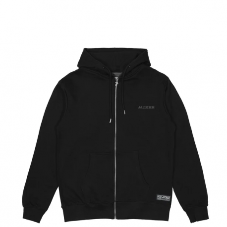 JACKER ZIPPED HOOSIE NOTORIOUS BLACK