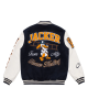 JACKER JACKET CARNADO VARSITY  NAVY WHITE