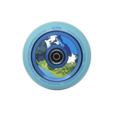 ELITE WHEEL AIR RIDE AQUA 115MM X 30MM BLEU