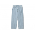 CARHARTT BRANDON PANT 100% COTTON BLUE STONE BLEACHED