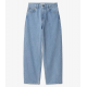 CARHARTT W'BRANDON PANT 100% COTTON BLUE STONE BLEACHED