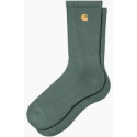 CARHARTT CHASE SOCKS COTTON POLYESTER SILVER PINE / GOLD