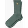 CARHARTT CHASE SOCKS COTTON POLYESTER SILVER PINE / GOLD