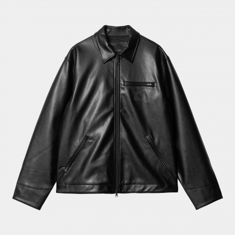 CARHARTT DETROIT JACKET POLYURETHANE BLACK