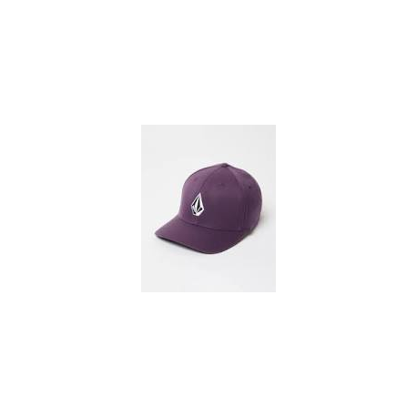 VOLCOM FULL STONE HTHR FLEXFIT HAT GRAPE ROYALE