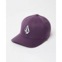 VOLCOM FULL STONE HTHR FLEXFIT HAT GRAPE ROYALE