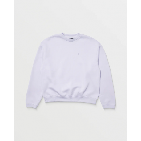 VOLCOM STONE HEART UP CREW DUSTY LAVENDER