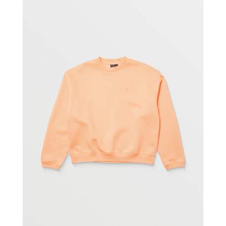 VOLCOM STONE HEART UP CREW PALE PEACH