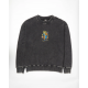 VOLCOM FA BOB MOLLEMA CREW LIGHT ACID BLACK