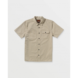 VOLCOM TRADE STONE SS LIGHT KHAKI