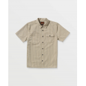 VOLCOM TRADE STONE SS LIGHT KHAKI