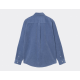 CARHARTT L/S MADISON FINE CORD SHIRT 100% COTTON BLUE IRIS WAX