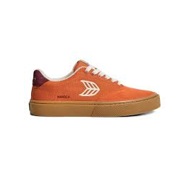 CARIUMA LUAN PRO BURNT ORANGE SUEDE AND CORDURA IVORY LOGO