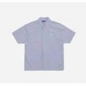 JACKER COLLECTIVE STRIPE SHIRT PURPLE